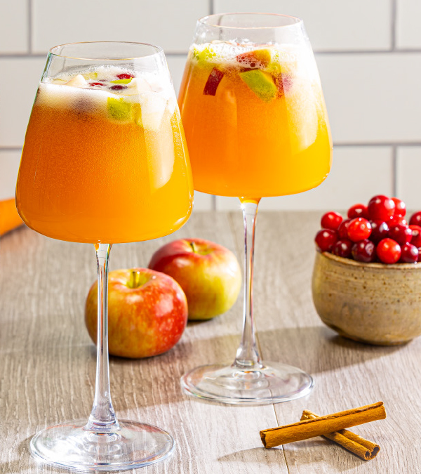 Apple Cider Sangria Mocktail