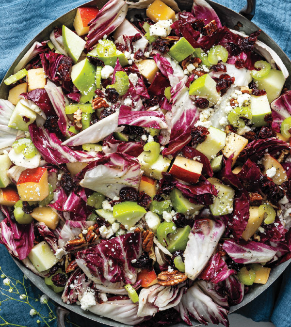 Apple-Cranberry Salad with Poppy Seed Dressing