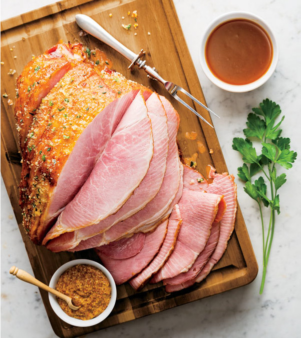 Apricot-Mustard & Herbed Panko Ham