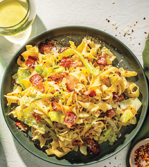 Bacon-Cabbage Noodles