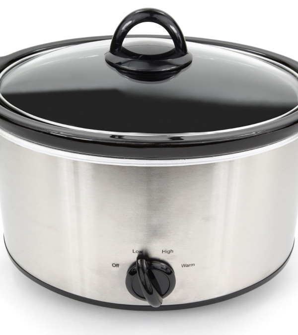 Batch Slow Cooker Chicken