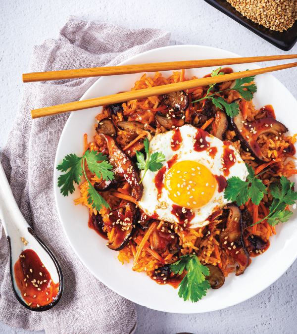 Bibimbap Rice Bowl