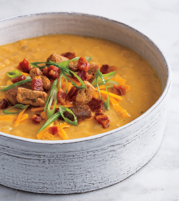 Cheddar & Ale Soup