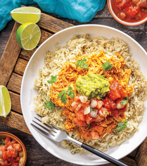 Chicken Enchilada Bowl