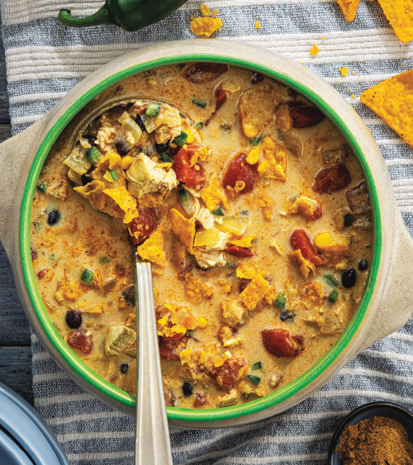 CreamyChicken Tortilla Soup