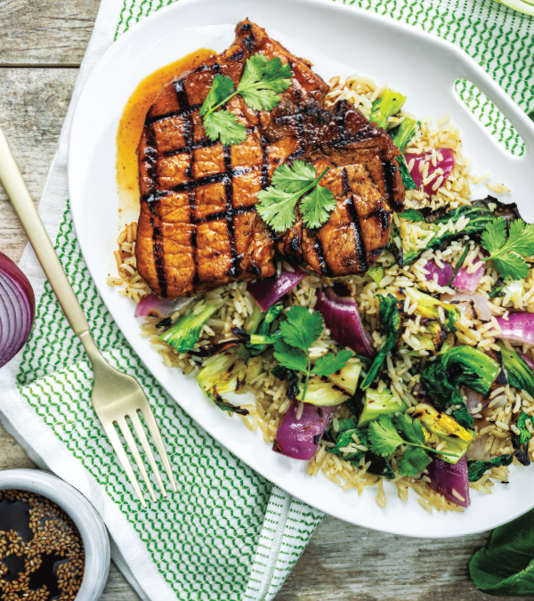 Grilled Korean Pork Chops