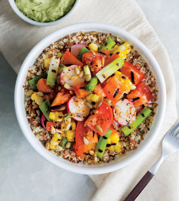 Grilled Veggie & Quinoa Bowls