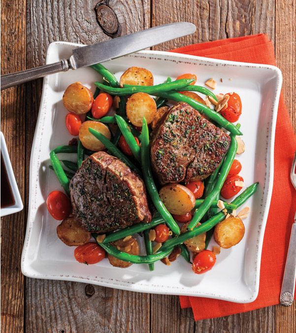 Herb-Rubbed Filet Mignon