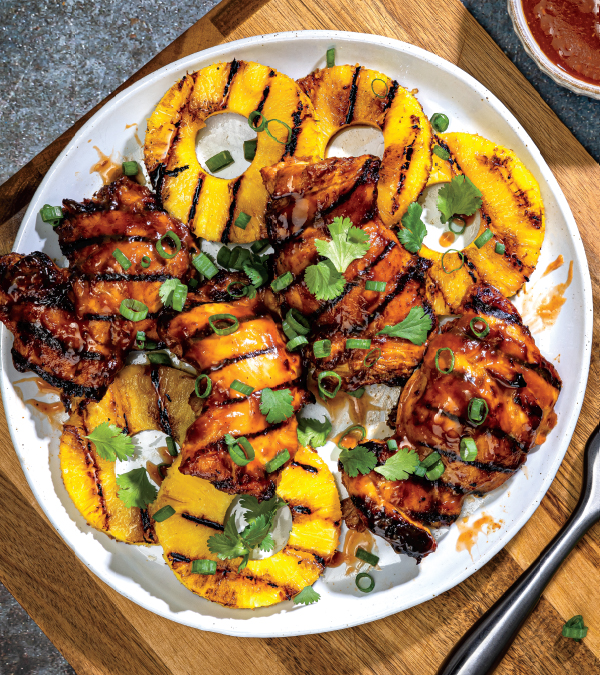 Huli Huli Grilled Chicken Thighs