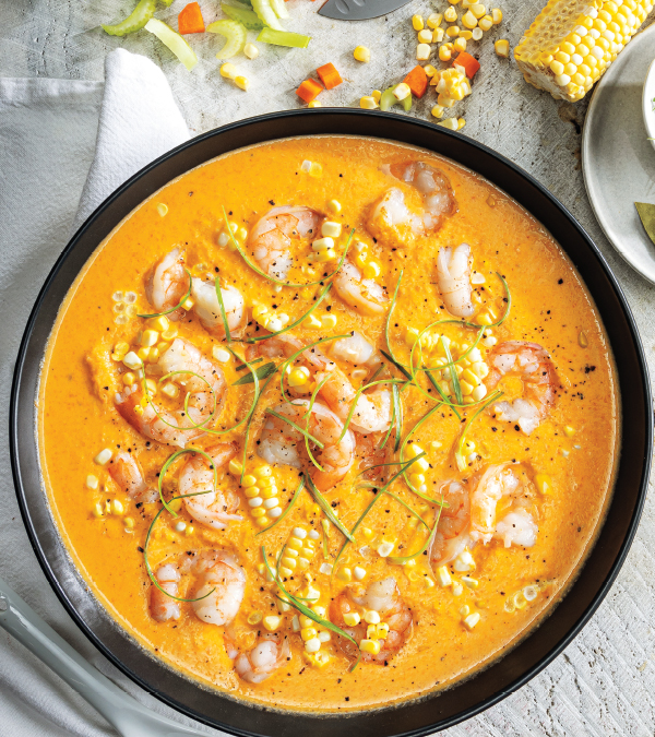 Instant Pot® Shrimp & Corn Bisque