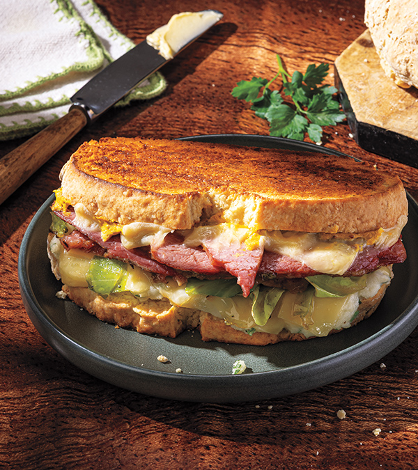 Irish CB & Dubliner Grilled Cheese