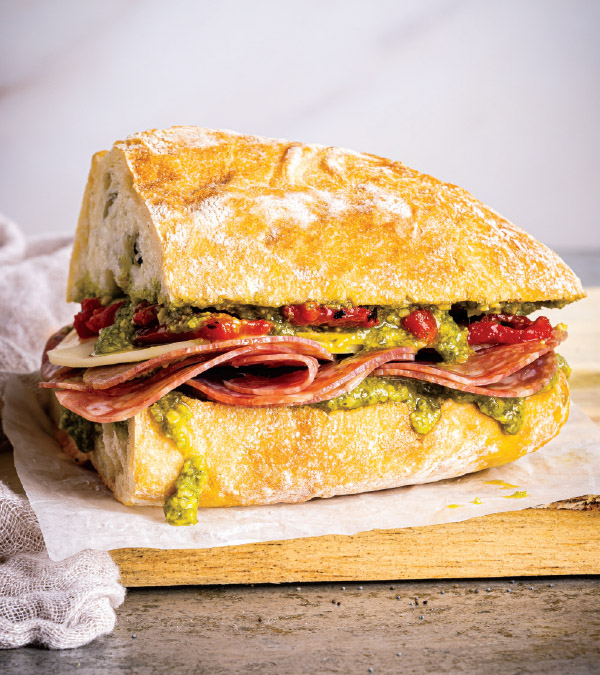 Italian Salami Sandwich