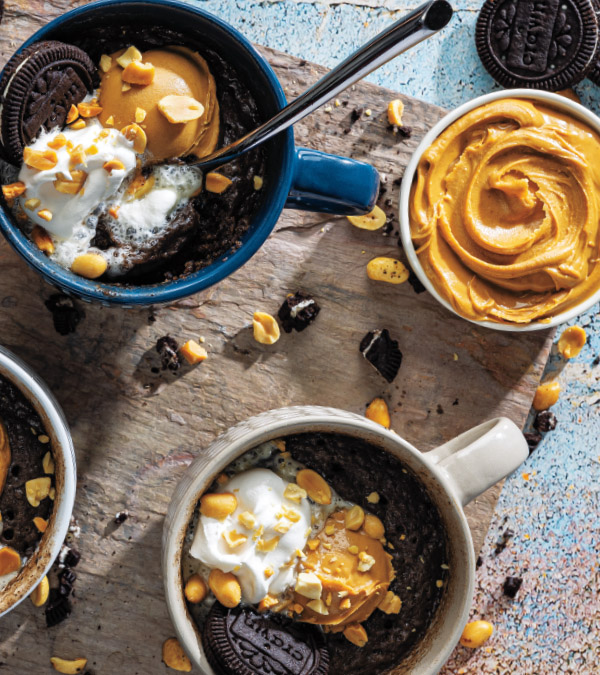 Peanut Butter Cookie Mug Cake