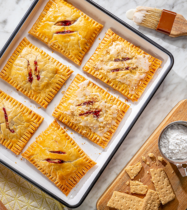 Peanut Butter and Jelly Breakfast Tart