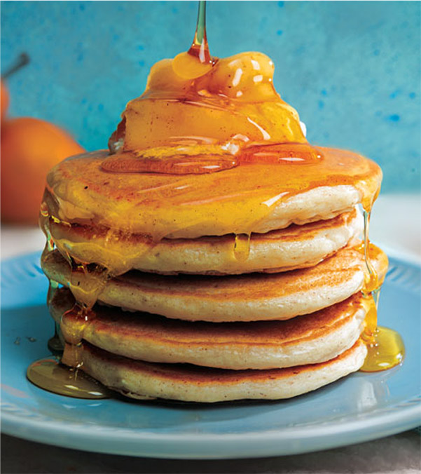 Pear-Ricotta Pancakes