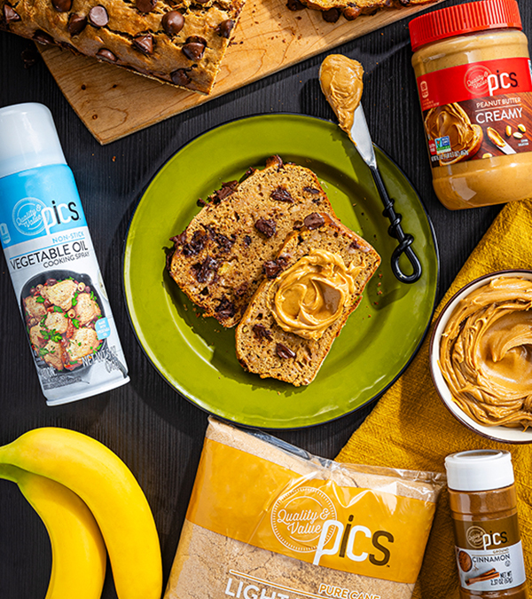 Protein Peanut Butter-Banana Bread
