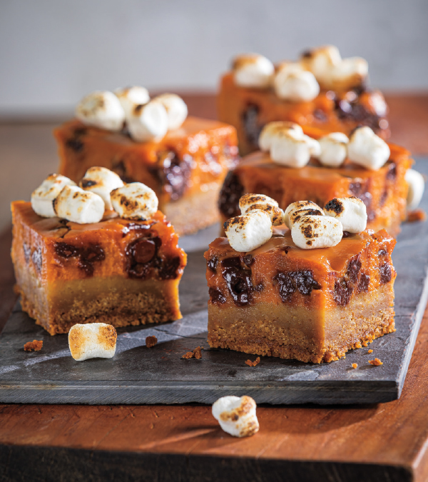 Pumpkin S’mores Bars