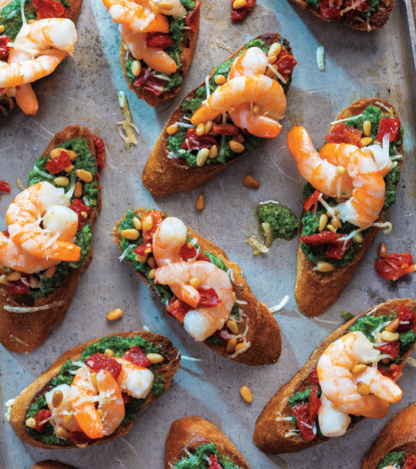 Shrimp Bruschetta