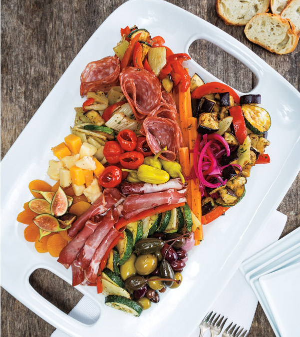 Simple & Elegant Antipasto Platter