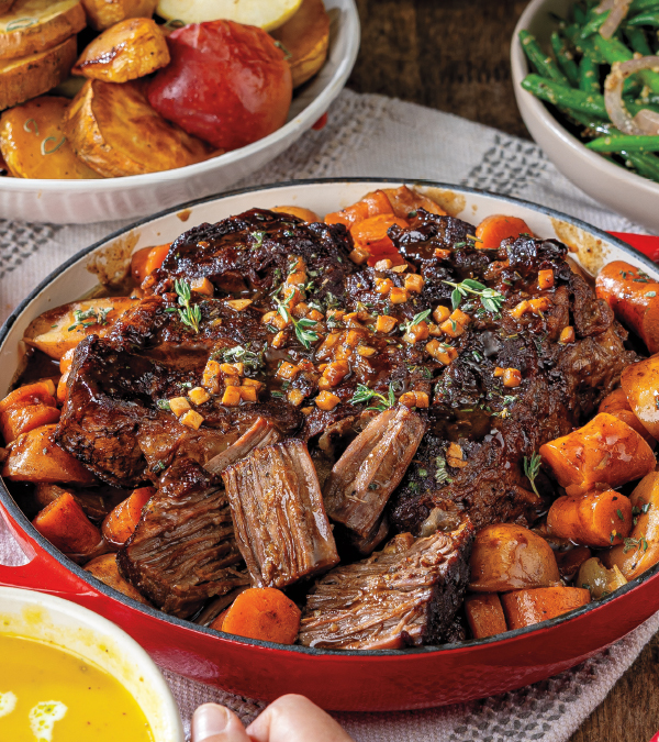 Slow Cooker Balsamic Pot Roast
