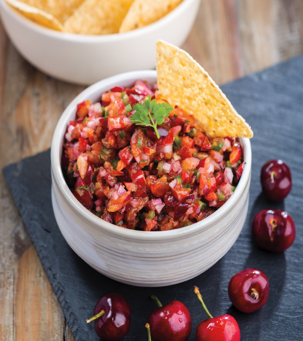 Fresh Cherry Salsa