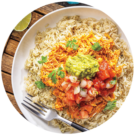 Chicken Enchilada Bowl