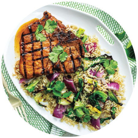 Grilled Korean Pork Chops