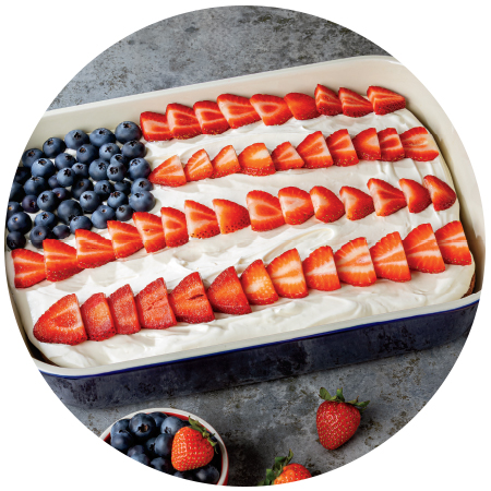 Liberty Poke Cake